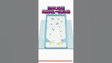 [1DAY_1CAD] PINBALL - SIM LAB #shorts #tinkercad #project