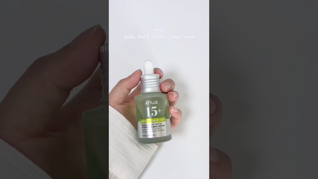 Anua azelaic acid 15 intense calming serum 💚 #anua #skin care