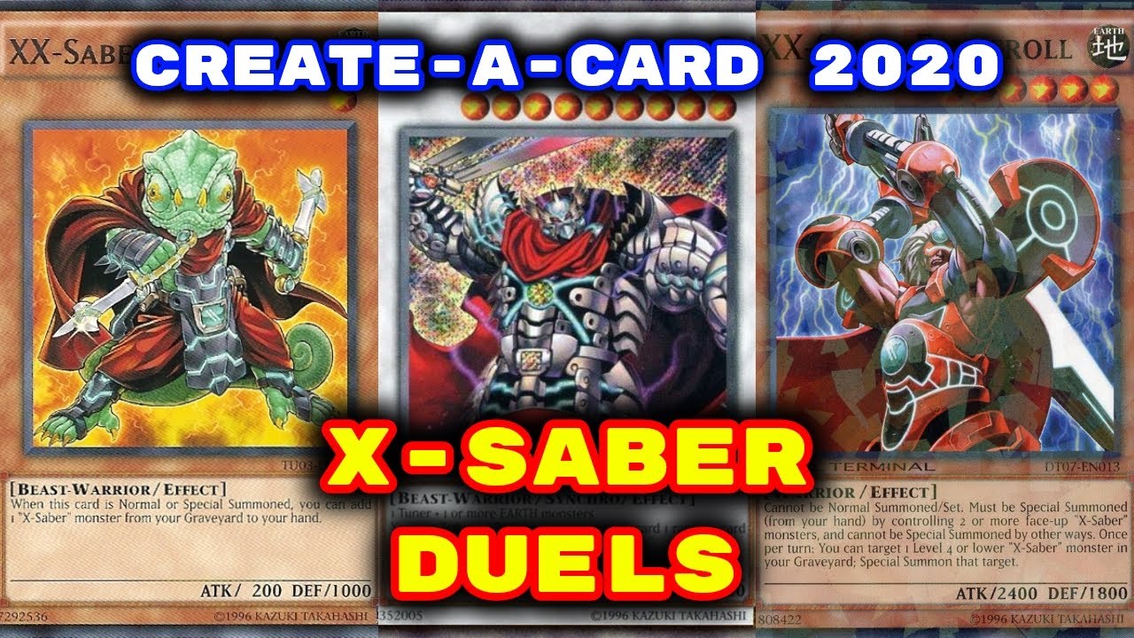 Yugioh XSaber Duels (Deck Download in Description) (CreateACard
