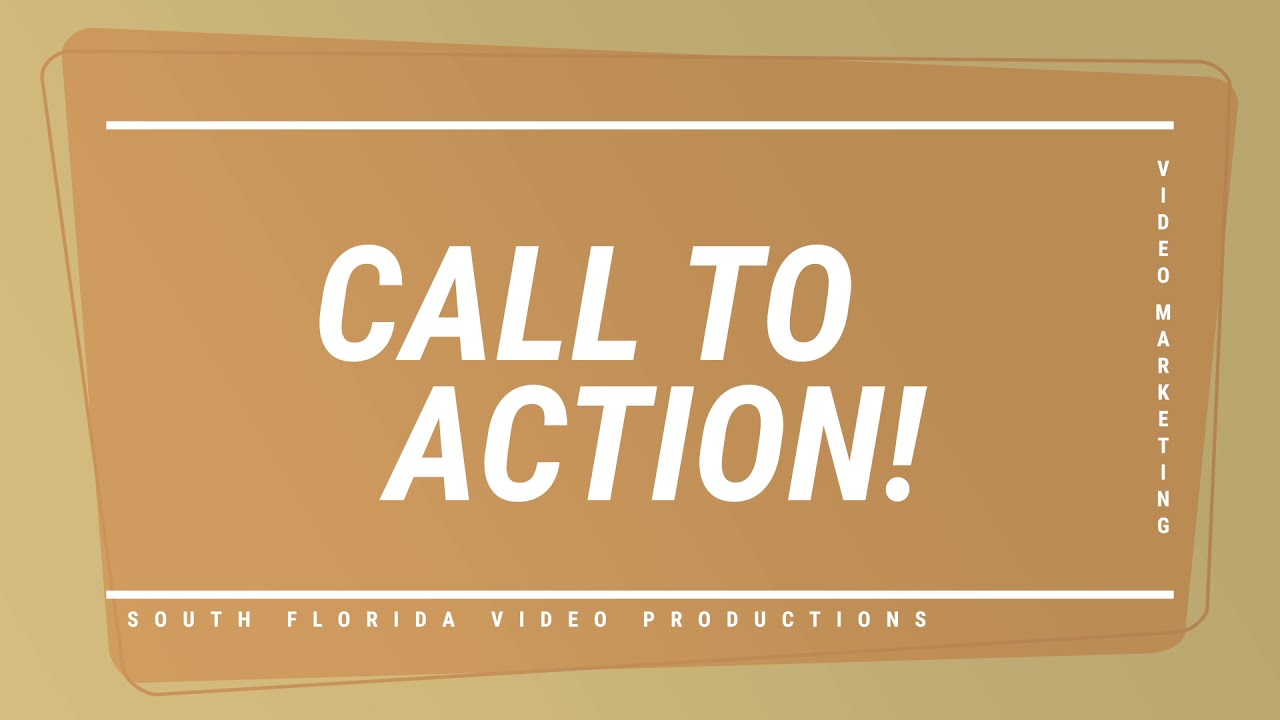 Call to Action!