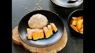 Mango Sticky Rice (vegan Thai dessert)