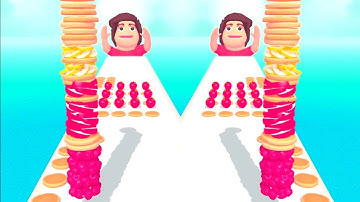 Pancake Run - Max Level Gameplay iOS,Android Walkthrough Video Update Game Mobile