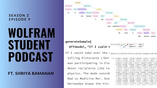 Wolfram Student Podcast S2 Ep 9: Analyzing GPT-2's Brain Development