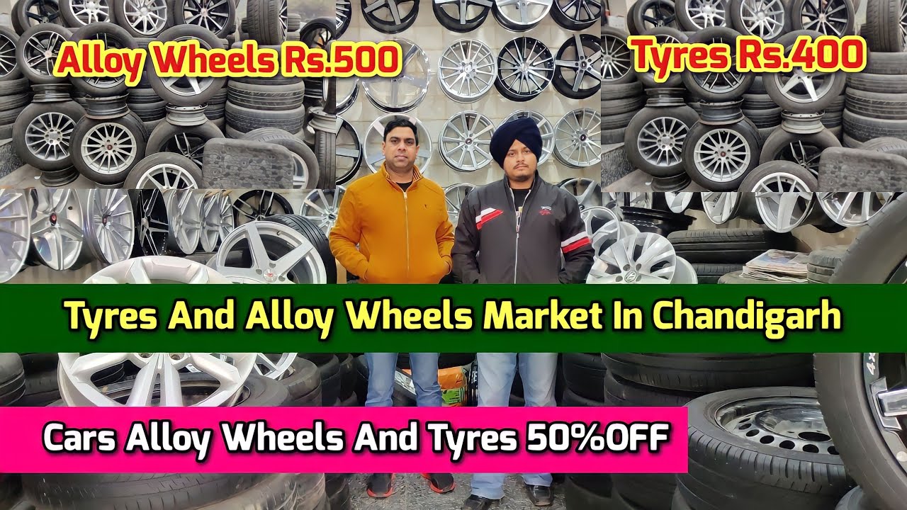 Cars Alloy Wheels And Tyres Alloy Wheels Market In Chandigarh Tyres