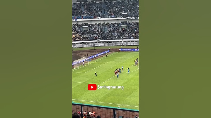 Goal david da silva persib bandung vs madura 1-1