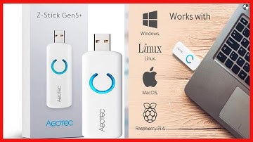 Aeotec Z-Stick Gen5 Plus, Z-Wave Plus USB to Create Your Own Z-Wave Hub, SmartStart and S2 Enabled,