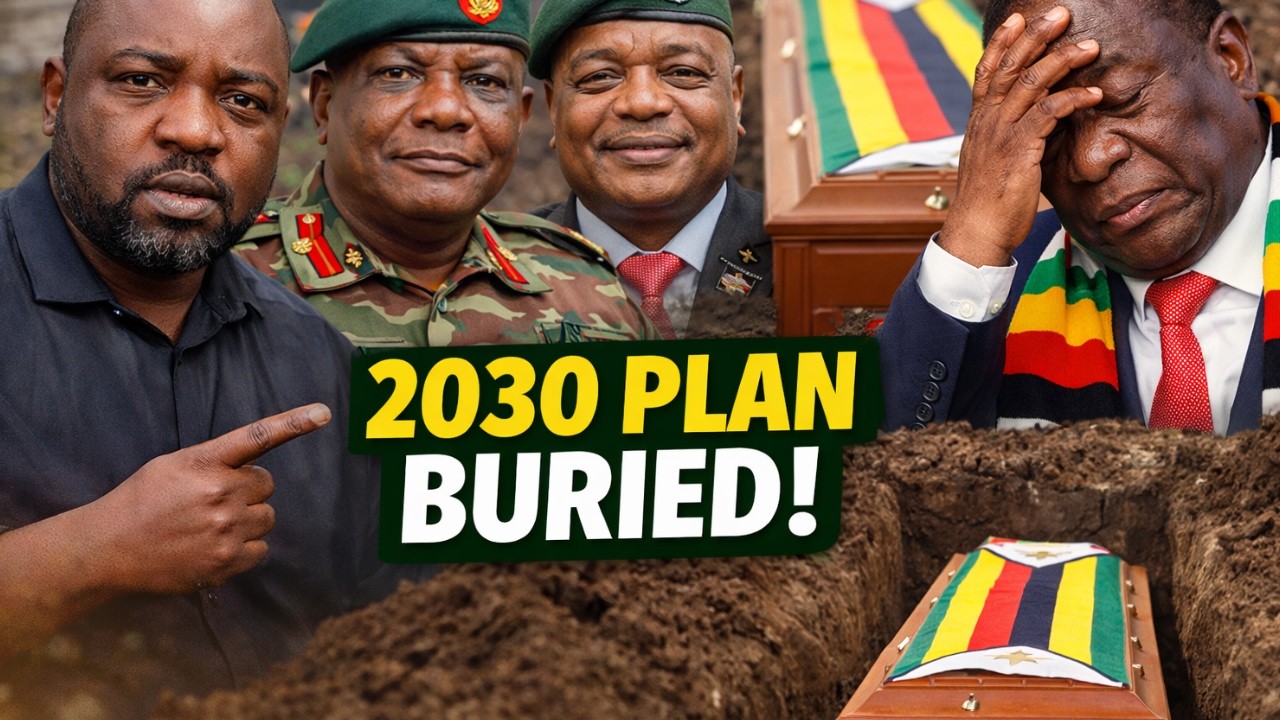 Military Generals BURIES Mnangagwa's 2030 Plan: Jealosy Mawarire SPILLS the Beans!
