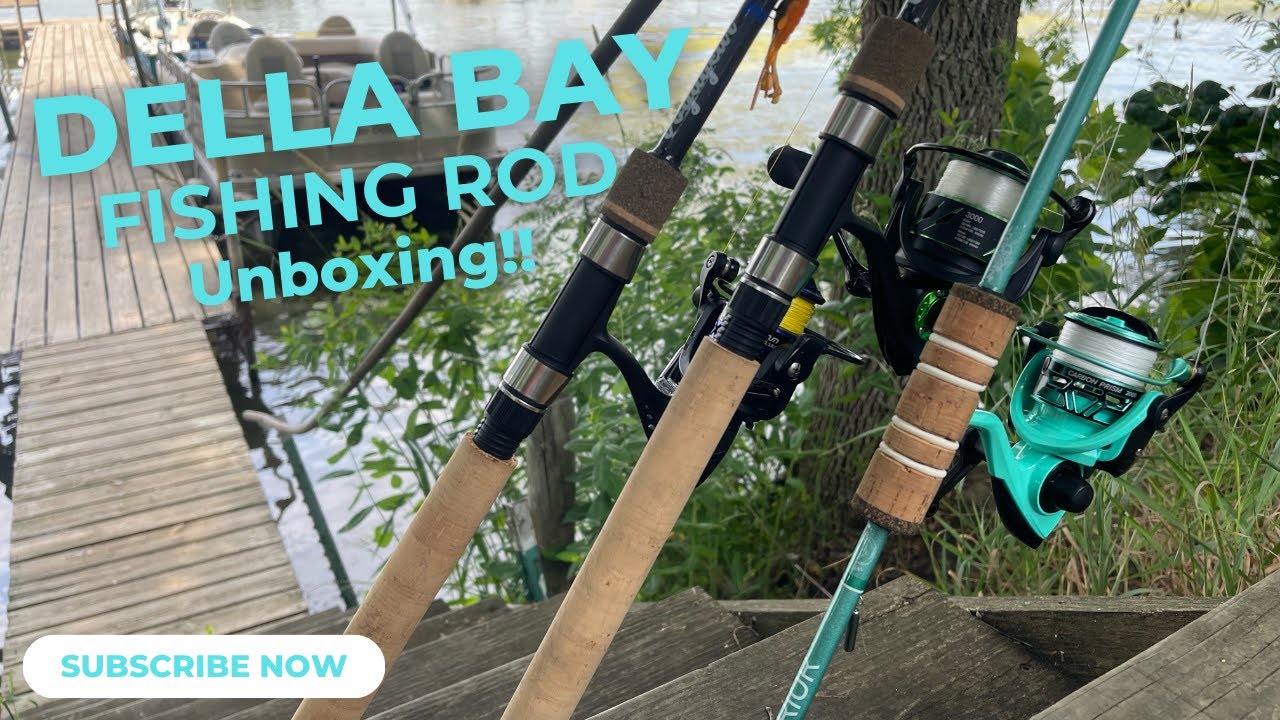 Unboxing and Rigging Up EPIC Rods From Della Bay Technique
