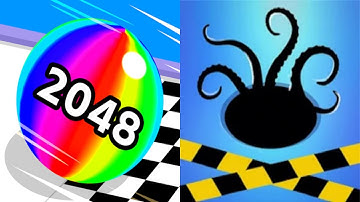 Ball Run 2048 VS Dark Hole - All Level Gameplay Walkthrough Android iOS ( Part- 3 )