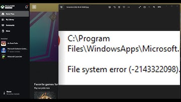 Fix Xbox Game Pass Game Not Launching File System Error (-2143322098)