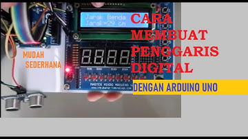 Membuat Penggaris Digital Berbasis Arduino || Belajar Arduino part 5