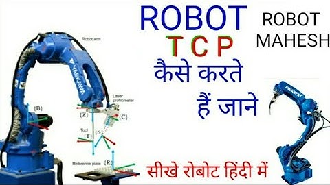 Yeskawa Robot T C P   Working #panasonic #robot #yaskawa