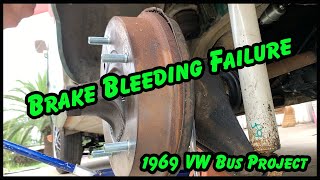 Brake Pressure Bleeder Exposes Leaks | 1969 VW Bay Window Bus Revival Project Episode 34 by San Diego VDub Life 90 views 6 months ago 12 minutes, 33 seconds