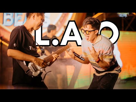 LAO ( Lao language ) - BIGPOM live at Beerlao music zone hydro beats at PAKSE