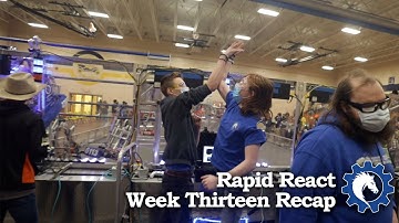 Rapid React, Week 13 Recap; Team 4392 | The Deceivers