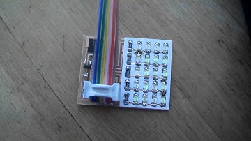 Charlieplexed LED Array - Pi!