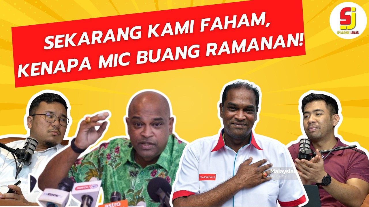 R Ramanan Mic Sekarang Kami Faham Kenapa MIC Buang Ramanan! - YouTube