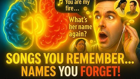 🤔Why You Remember Music But Forget Names 😱??                          DeepAnswer