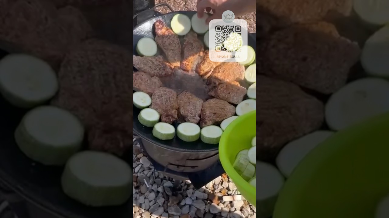 Сочное мясо с овощами на садже🥩 Полный рецепт в телеграмм канале: Дом для души