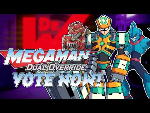 Voting for the next Robot Master in Mega Man Dual Override!