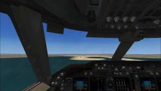 Boeing 747 ILS Landing in FSX