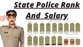 State Police Rank And Salary. How To Recognize Rank And Badge Of Indian Police. राज्य पुलिस के Rank।