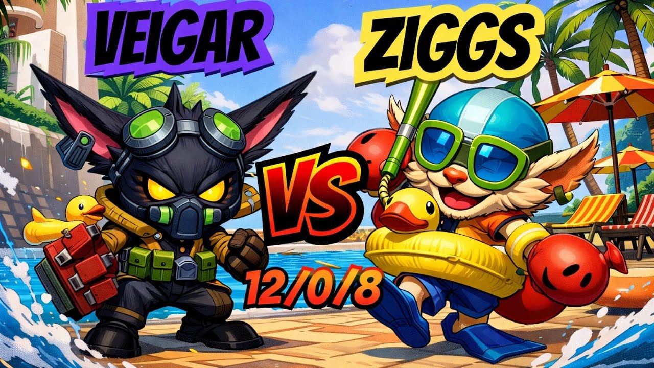 TOP Ziggs  EU vs Veigar 🔥 New OP Build is INSANE | Wild Rift Ranked