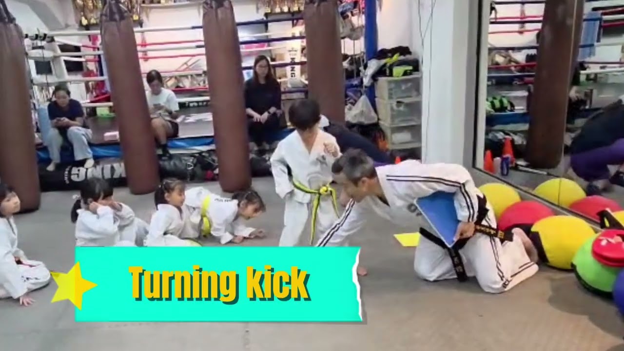 Power Test for Kids - Taekwon-Do 兒童破擊練習