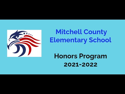 Honors Day at Mitchell County Elementary School