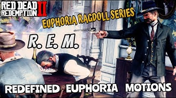 R.E.M. (Redefined Euphoria Motions) Ragdoll Showcase - Red Dead Redemption 2