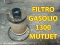 Sostituzione Filtro Gasolio Multijet 1300 IDEA filtro nafta