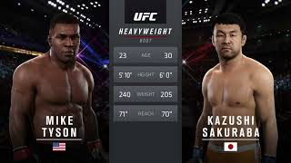 EA SPORTS™ UFC® 2 Kazushi Sakuraba VS “Iron” Mike Tyson