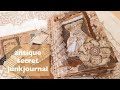 秘密のノート♡ / ジャンクジャーナルのご紹介 / antique secret note book