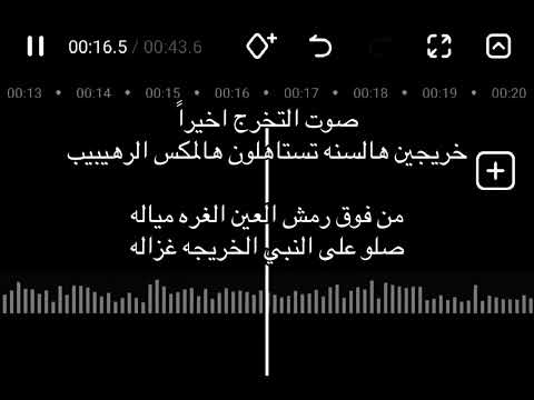 اغنية تخرج جديده الخريجه غزاله من فوق رمش العين الغره مياله احمد ابو العيش بدون حقوق