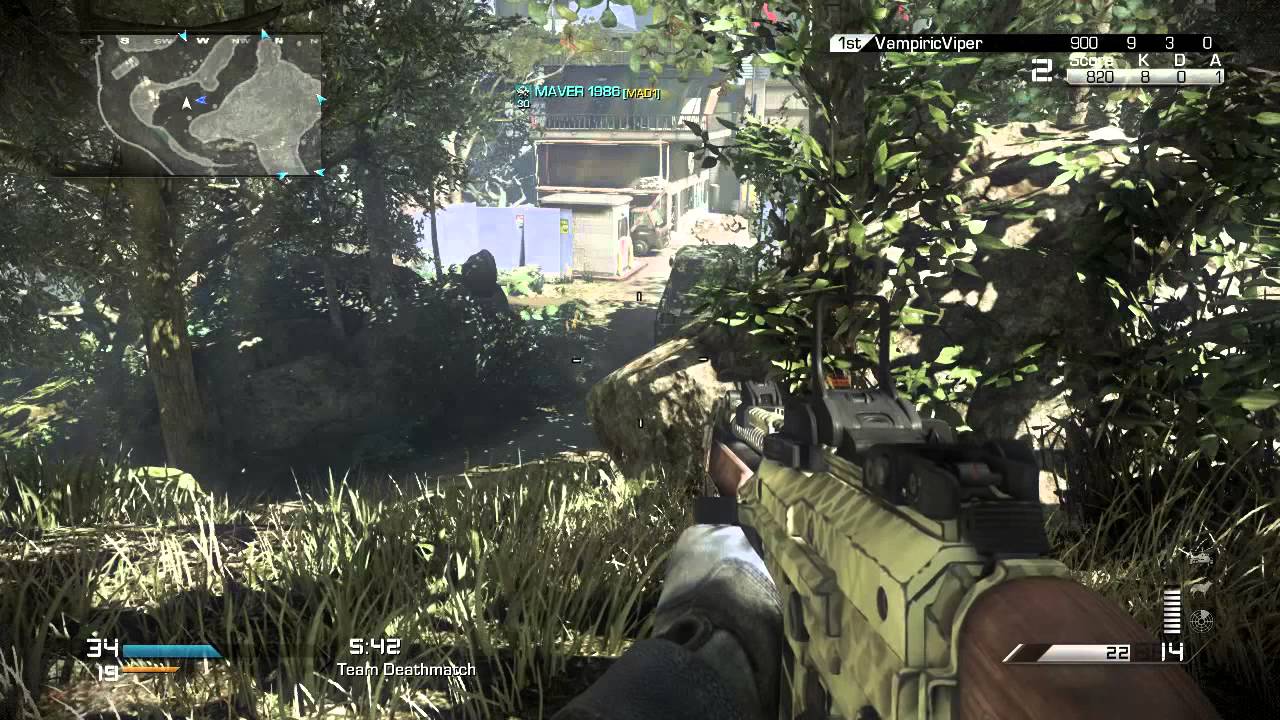 "GO ON RILEY!" - Call of Duty Ghosts - TDM on Prison Break (Live) w/ Viable Karma