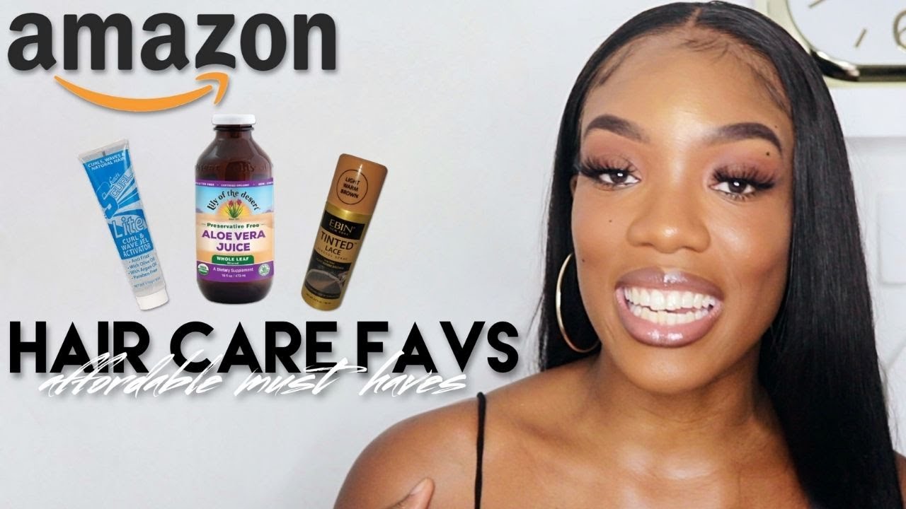 10 AMAZON HAIR CARE PRODUCTS YOU NEED (BEST EDGE CONTROL FOR TYPE 4