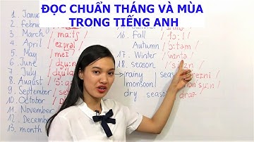 ĐỌC CHUẨN THÁNG VÀ MÙA TRONG TIẾNG ANH