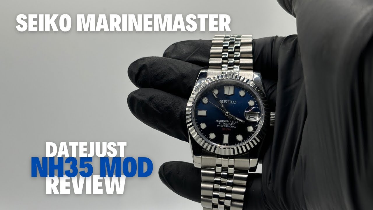 Seiko NH35 Marine Master Datejust - Reviewing My First Watch Build