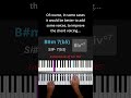 3-note F# Chord Progression (extended version) Piano Tutorial