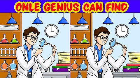 ONLY SHARP BRAIN PEOPLE CAN FIND  DIFFERENCE |FunWith Puzzle#5 | #braingamepuzzle #find5difference