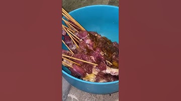 Thumbnail of Bakar sate pakai alat seadanya #shorts