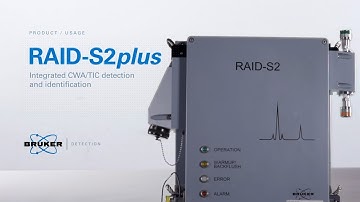 RAID-S2 Plus I Rapid Alarm and Identification Chemical Detector