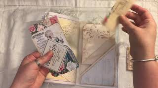 3 travelers Notebook inserts Sewing French classifeds Iris flower Actualización
