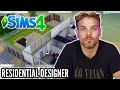 A Residential Designer Builds A Mansion In The Sims 4 ...
