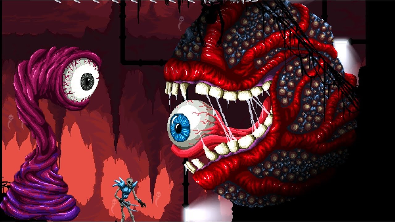 Кошмары вики. Axiom Verge Bosses. Timespinner game. Have a nice Death all Boss.