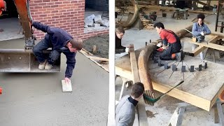 Construction Workers Redefining Boundaries with Ingenious Skills