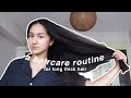 silky smooth haircare routine (for long, thick hair!!)