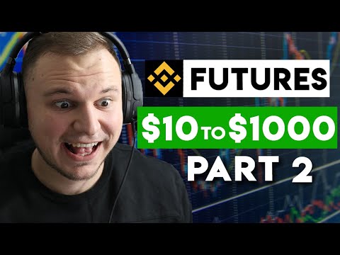 Turn $10 Into $1000 (Binance Futures Trading) Part 2 | Bitcoin Scalp Trading Tutorial