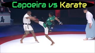 Two Amazing Capoeira vs Karate Matches