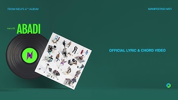 NIDJI - ABADI (Official Lyric & Chord Video)